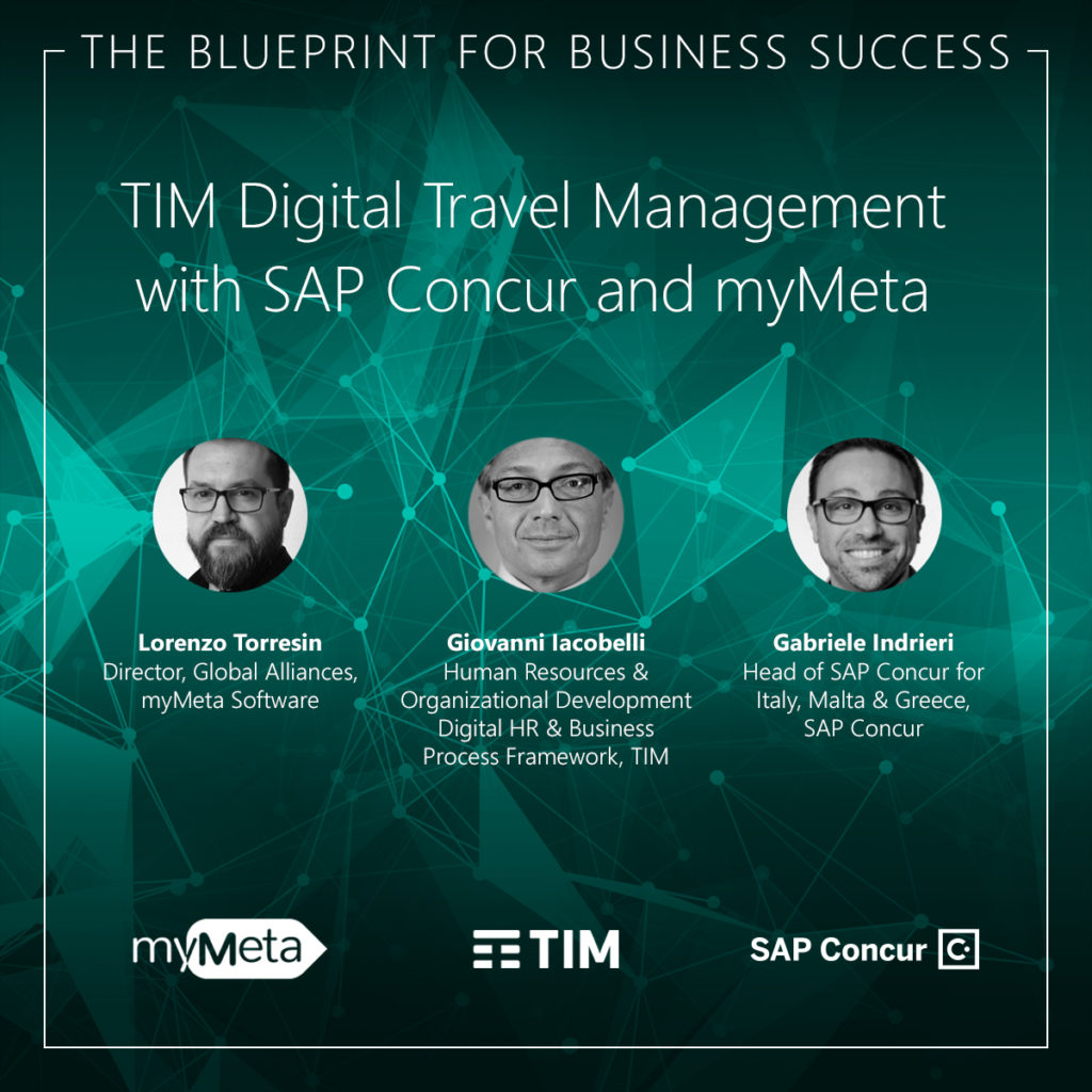 TIM Digital Travel Management con SAP Concur e myMeta